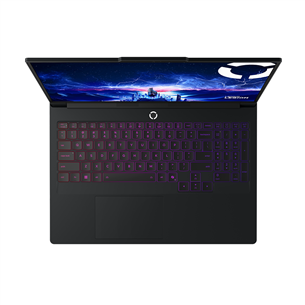 Lenovo Legion Pro 7 16IAX10H, 16'', WQXGA, OLED, 240 Hz, Ultra 9, 32 GB, 2 TB, RTX 5080, ENG, must - Sülearvuti