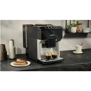 Siemens EQ500, must/hõbedane - Espressomasin