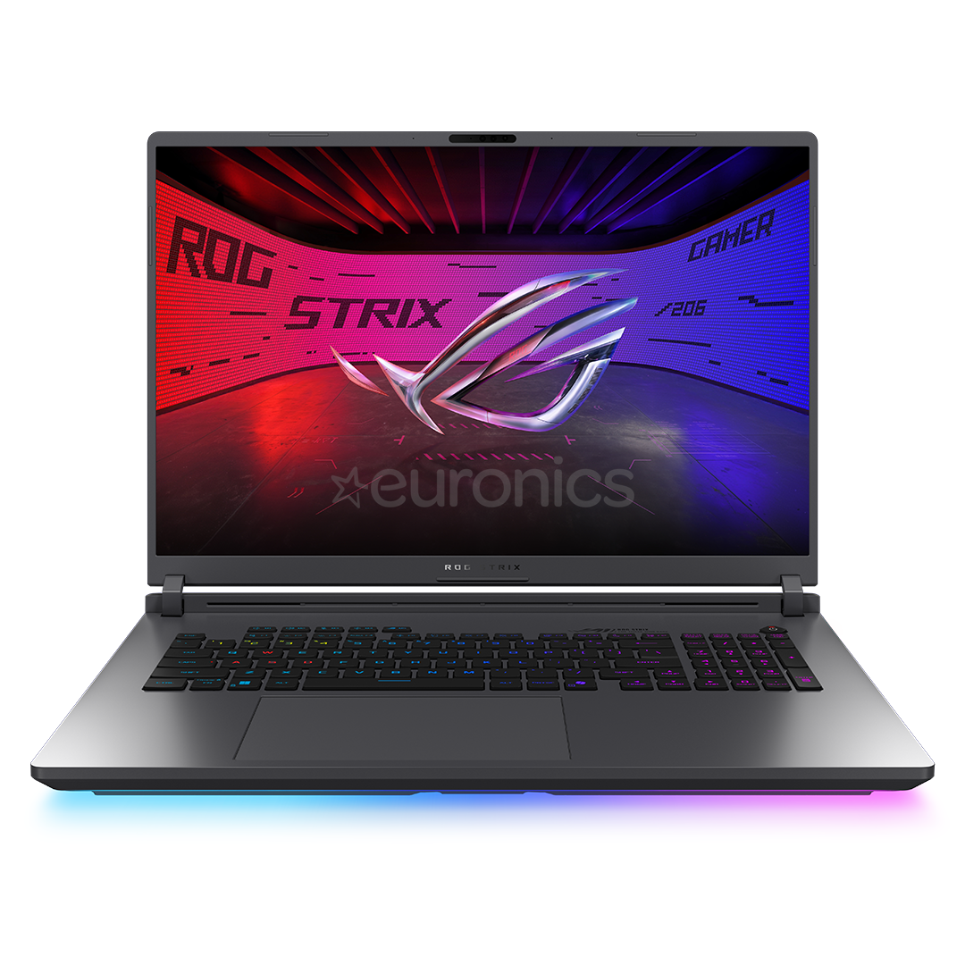 Asus ROG Strix G18, 18'', 2.5K, 240 Hz, Ultra 9, 16 GB, 1 TB, RTX 5080, ENG, eclipse gray - Notebook