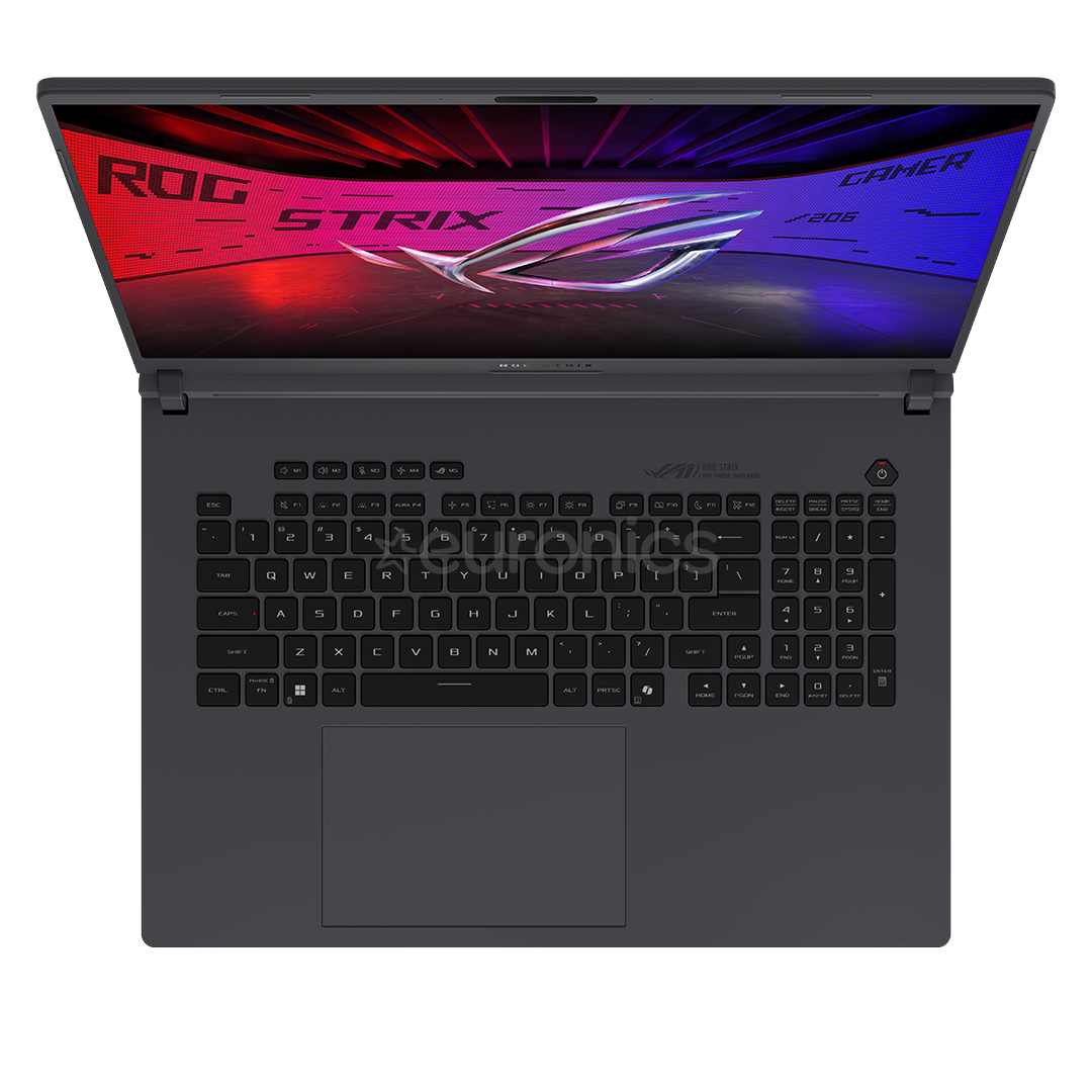 Asus ROG Strix G18, 18'', 2.5K, 240 Hz, Ultra 9, 16 GB, 1 TB, RTX 5080, ENG, eclipse gray - Notebook