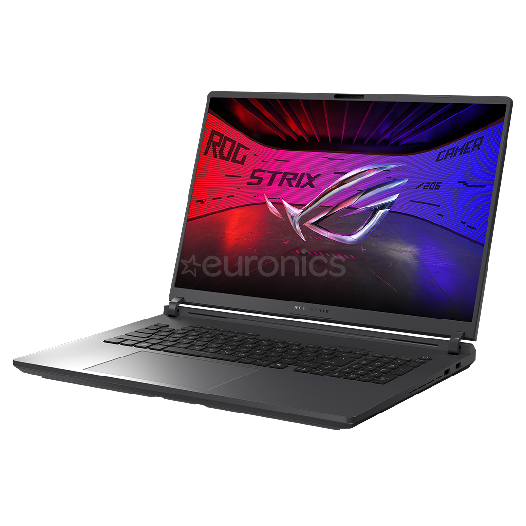 Asus ROG Strix G18, 18'', 2.5K, 240 Hz, Ultra 9, 16 GB, 1 TB, RTX 5080, ENG, eclipse gray - Notebook