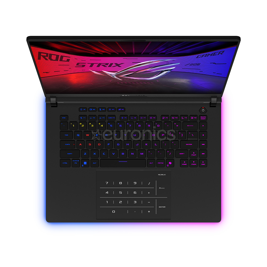 Asus ROG Strix SCAR 16, 2.5K, Mini-LED, 240 Hz, Ultra 9, 32 GB, 2 TB, RTX 5080, ENG, off black - Notebook