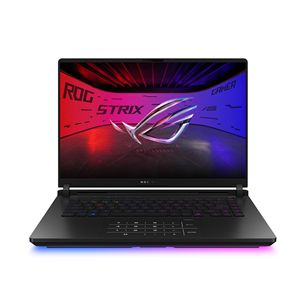 Asus ROG Strix SCAR 16, 2.5K, Mini-LED, 240 Hz, Ultra 9, 32 GB, 2 TB, RTX 5090, ENG, off black - Notebook G635LX-RW042W