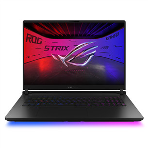 Asus ROG Strix SCAR 18, 2.5K, Mini-LED, 240 Гц, Ultra 9, 32 ГБ, 2 ТБ, RTX 5080, ENG, черный - Ноутбук