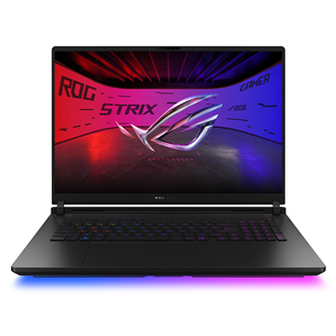 Asus ROG Strix SCAR 18, 2.5K, Mini-LED, 240 Hz, Ultra 9, 64 GB, 2 TB, RTX 5090, ENG, off black - Notebook G835LX-SA008W