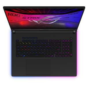Asus ROG Strix SCAR 18, 2.5K, Mini-LED, 240 Hz, Ultra 9, 64 GB, 2 TB, RTX 5090, ENG, off black - Notebook