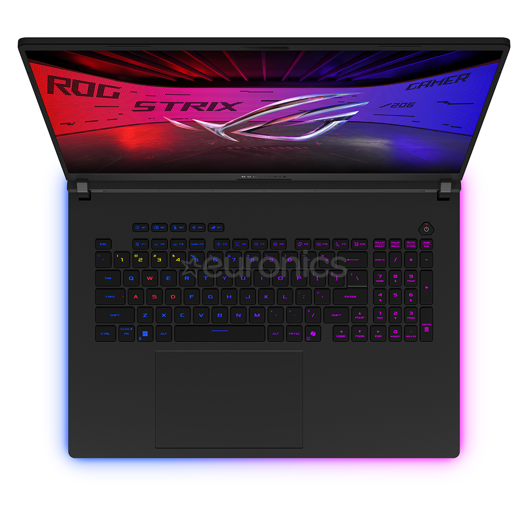 Asus ROG Strix SCAR 18, 2.5K, Mini-LED, 240 Hz, Ultra 9, 64 GB, 2 TB, RTX 5090, ENG, off black - Notebook