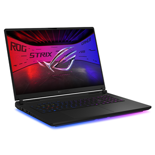 Asus ROG Strix SCAR 18, 2.5K, Mini-LED, 240 Hz, Ultra 9, 64 GB, 2 TB, RTX 5090, ENG, off black - Notebook