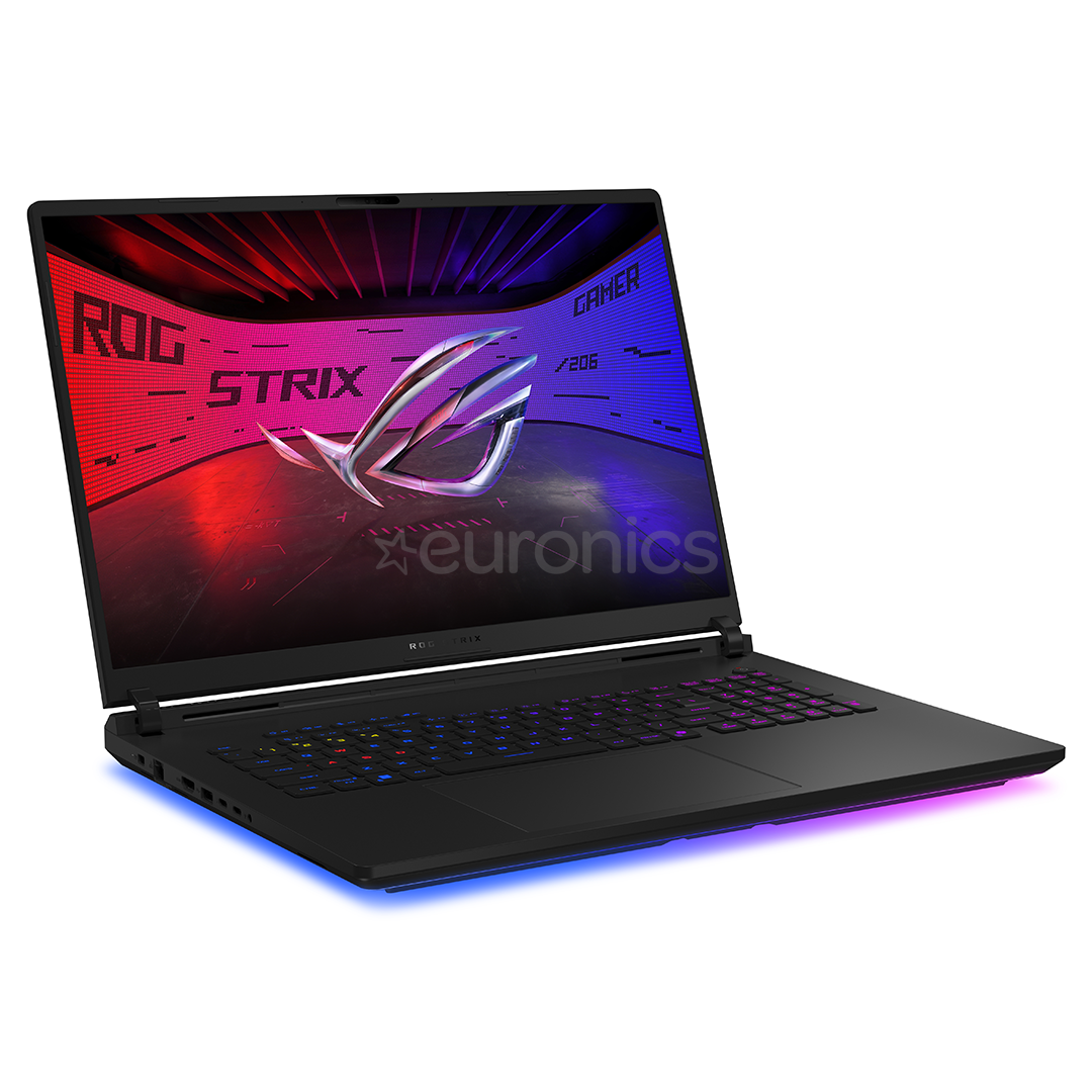 Asus ROG Strix SCAR 18, 2.5K, Mini-LED, 240 Hz, Ultra 9, 64 GB, 2 TB, RTX 5090, ENG, off black - Notebook