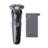 Philips Shaver Series 5000 Wet & Dry, black/blue - Shaver