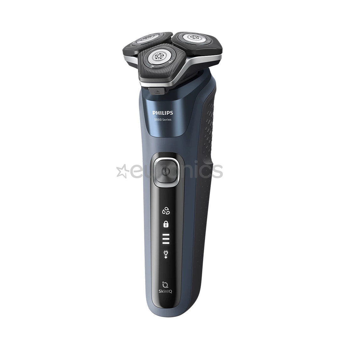 Philips Shaver Series 5000 Wet & Dry, black/blue - Shaver