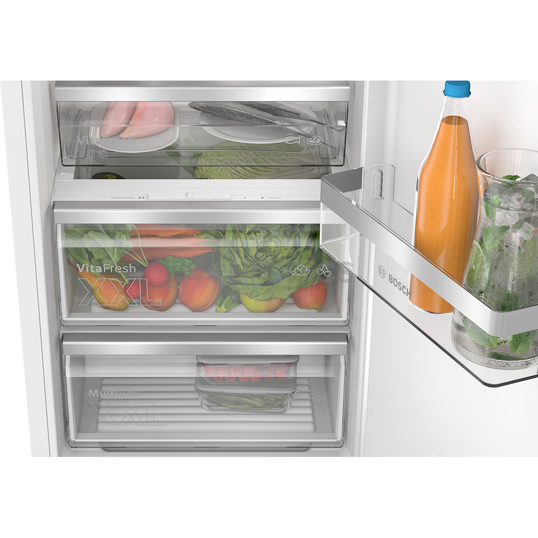 Bosch, Series 6, 310 L, height 178 cm - Built-in cooler