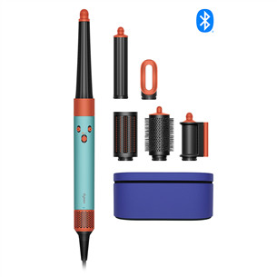 Dyson Airwrap i.d.™, Bluetooth®, 1300 W, Ceramic Pop/Topaz, helesinine/oranž - Juuste kujundamise seade