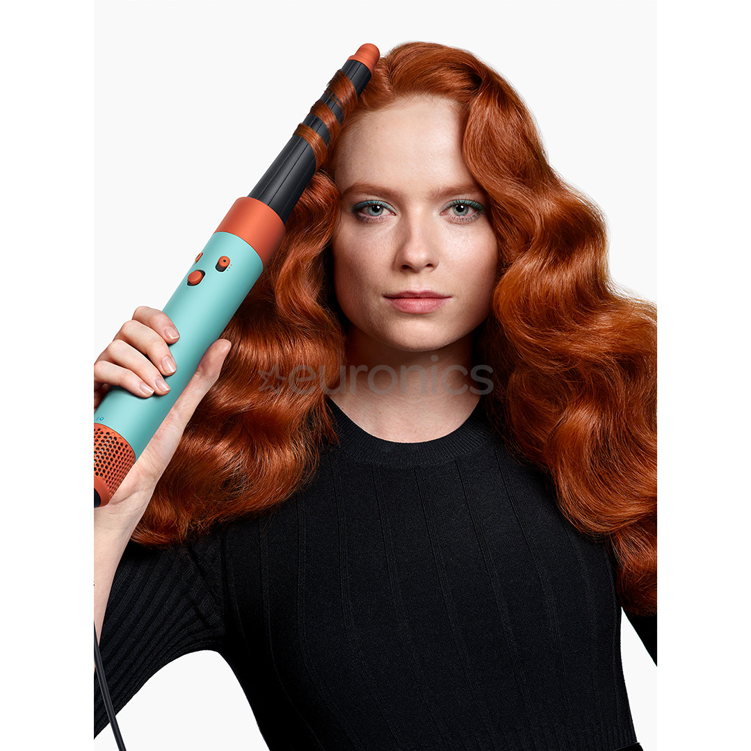 Dyson Airwrap i.d.™, Bluetooth®, 1300 W, Ceramic Pop/Topaz, helesinine/oranž - Juuste kujundamise seade