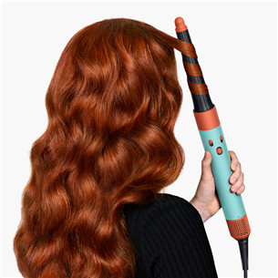 Dyson Airwrap i.d.™, Bluetooth®, 1300 W, Ceramic Pop/Topaz, helesinine/oranž - Juuste kujundamise seade