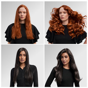 Dyson Airwrap i.d.™, Bluetooth®, 1300 W, Ceramic Pop/Topaz, helesinine/oranž - Juuste kujundamise seade