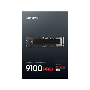 Samsung 9100 PRO, 1 TB, PCIe 5.0, M.2, black - SSD