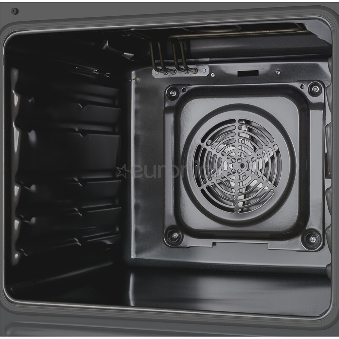 Hansa, 62 L, width 60 cm, inox - Gas cooker with electric oven