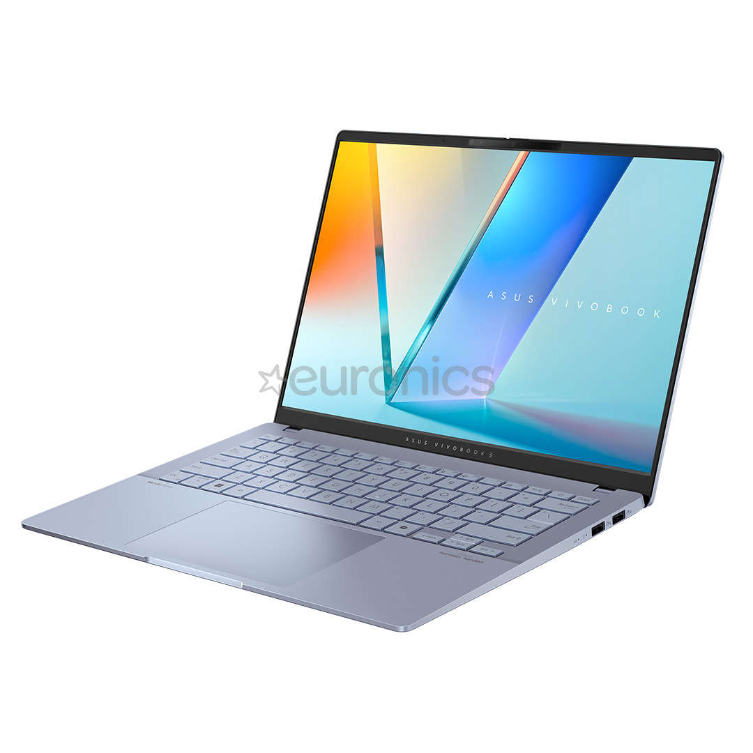 Asus Vivobook S14 OLED, 14'', WUXGA, Ultra 5, 16 GB, 512 GB, Copilot+, ENG, mist blue - Notebook