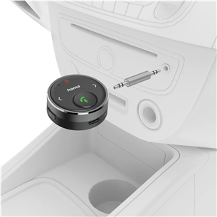 Hama Bluetooth® Receiver for Cars, 3,5 mm, must - Bluetooth vastuvõtja