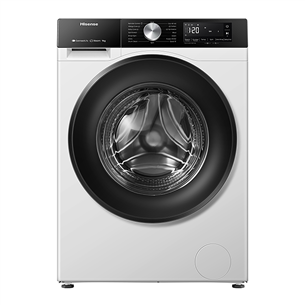 Hisense, 9 kg, sügavus 55 cm, 1400 p/min - Eestlaetav pesumasin WF3S9043BW3