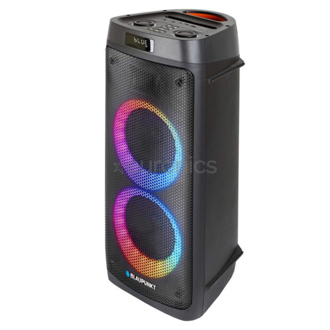 Blaupunkt PB05DB Bluetooth Partybox, must - Peokõlar
