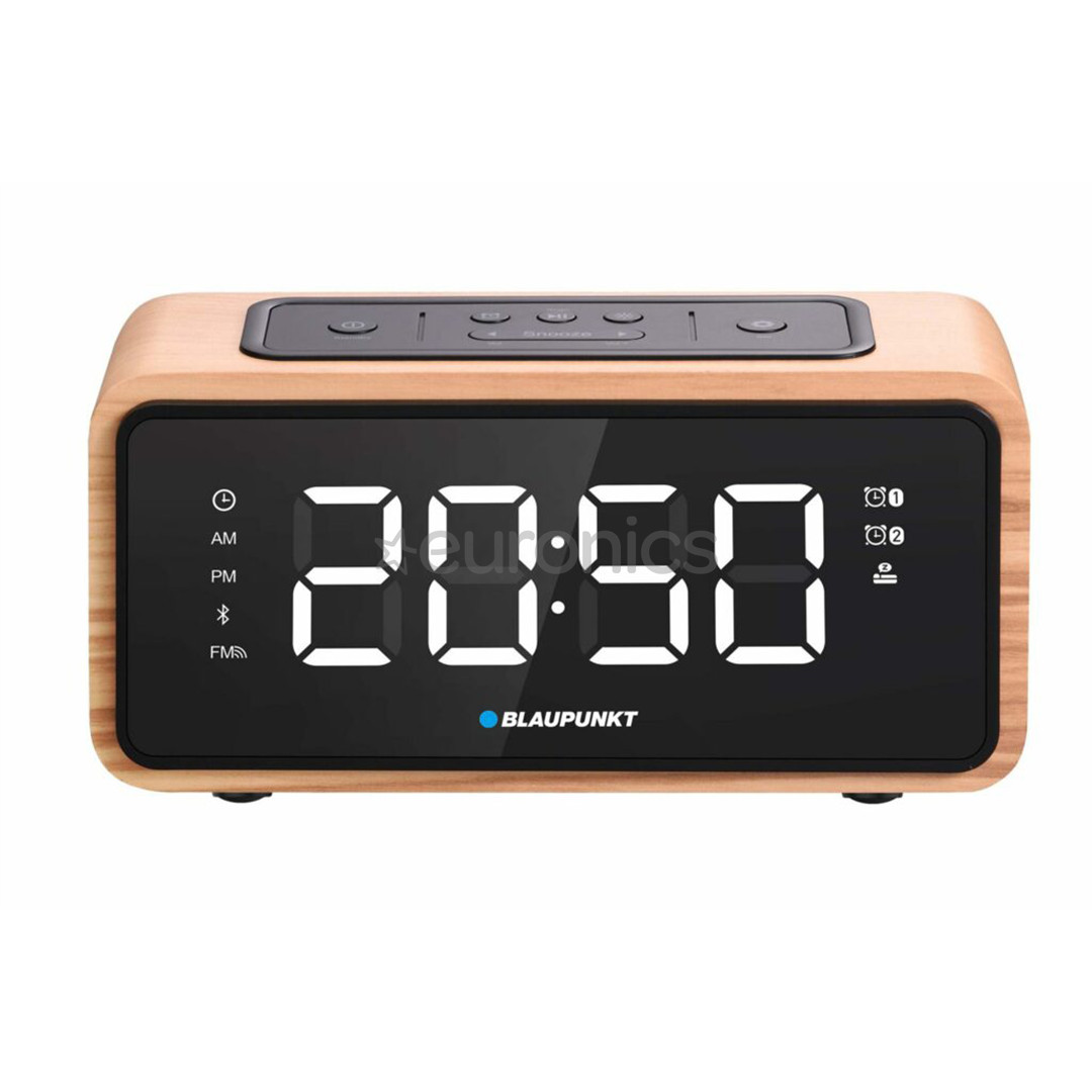 Blaupunkt Clockradio CR65BT, светло-коричневый - Радиочасы