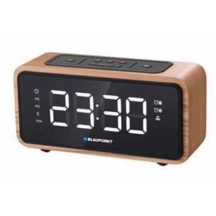 Blaupunkt Clockradio CR65BT, светло-коричневый - Радиочасы