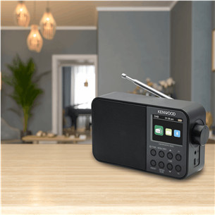 Kenwood Portable DAB+ Radio CR-M30DAB, black - Radio