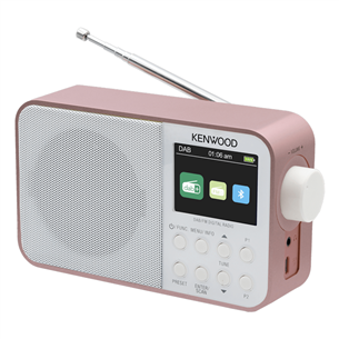 Kenwood Portable DAB+ Radio CR-M30DAB, rose gold/white - Radio