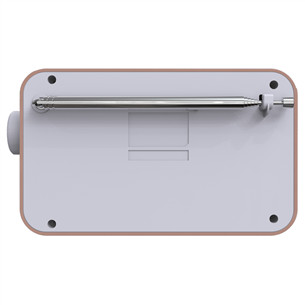 Kenwood Portable DAB+ Radio CR-M30DAB, rose gold/white - Radio