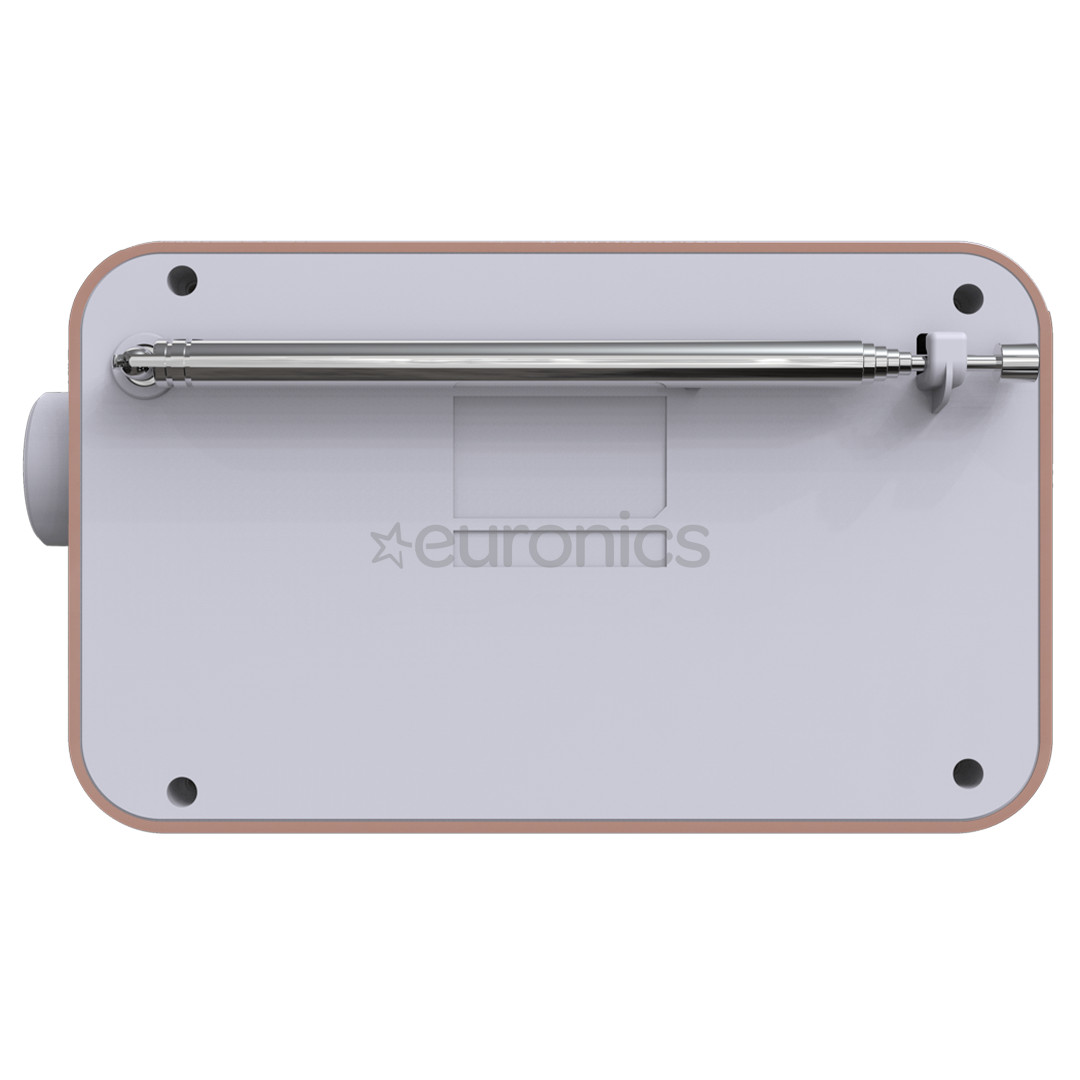 Kenwood Portable DAB+ Radio CR-M30DAB, rose gold/white - Radio