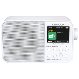 Kenwood Portable DAB+ Radio CR-M30DAB, white - Radio CR-M30DAB-W