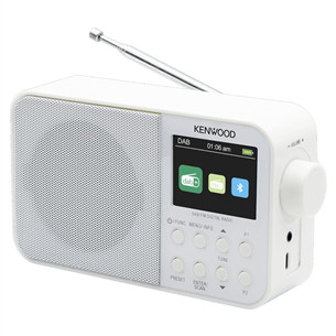 Kenwood Portable DAB+ Radio CR-M30DAB, white - Radio