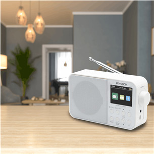 Kenwood Portable DAB+ Radio CR-M30DAB, white - Radio