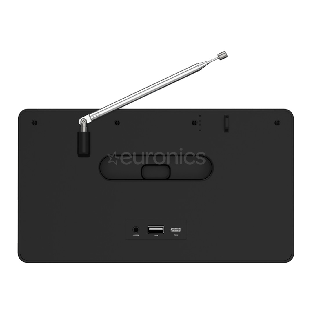 Kenwood Radio CR-ST90S, must - Kaasaskantav raadio