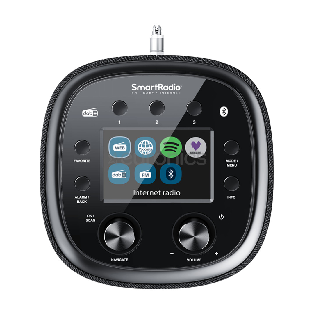 Kenwood Smart Hi-Fi System CR-ST500S, must - Internetiraadio