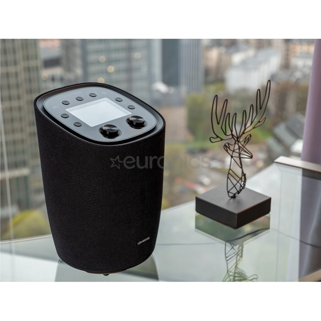 Kenwood Smart Hi-Fi System CR-ST500S, must - Internetiraadio