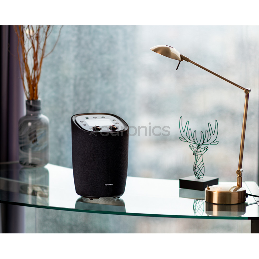 Kenwood Smart Hi-Fi System CR-ST500S, must - Internetiraadio