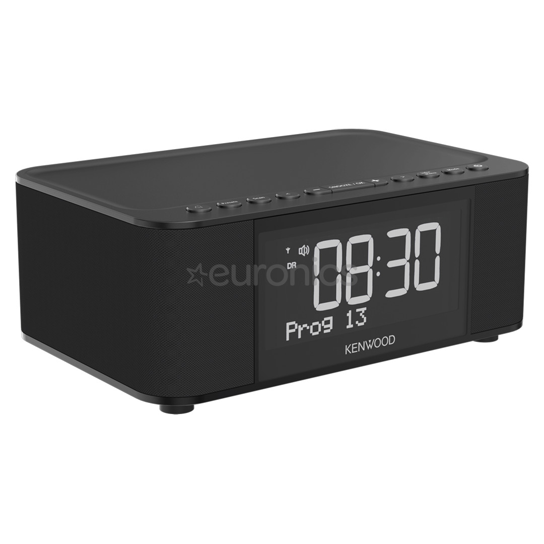 Kenwood Clock Radio CR-ST40DAB, черный  - Радиочасы