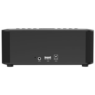 Kenwood Clock Radio CR-ST40DAB, must - Kellraadio