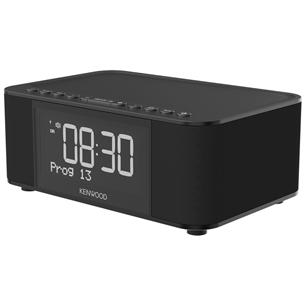 Kenwood Clock Radio CR-ST40DAB, must - Kellraadio