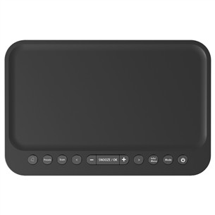 Kenwood Clock Radio CR-ST40DAB, черный  - Радиочасы