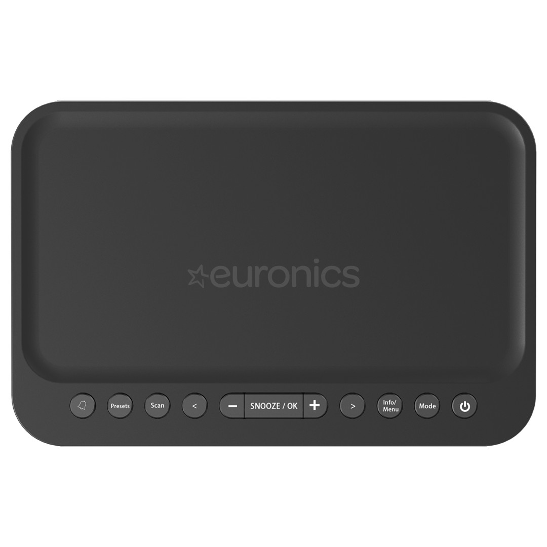 Kenwood Clock Radio CR-ST40DAB, черный  - Радиочасы