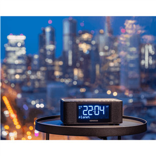 Kenwood Clock Radio CR-ST40DAB, черный  - Радиочасы