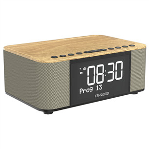 Kenwood Clock Radio CR-ST40DAB, светло-коричневый - Радиочасы