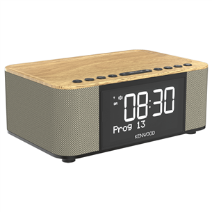 Kenwood Clock Radio CR-ST40DAB, helepruun - Kellraadio