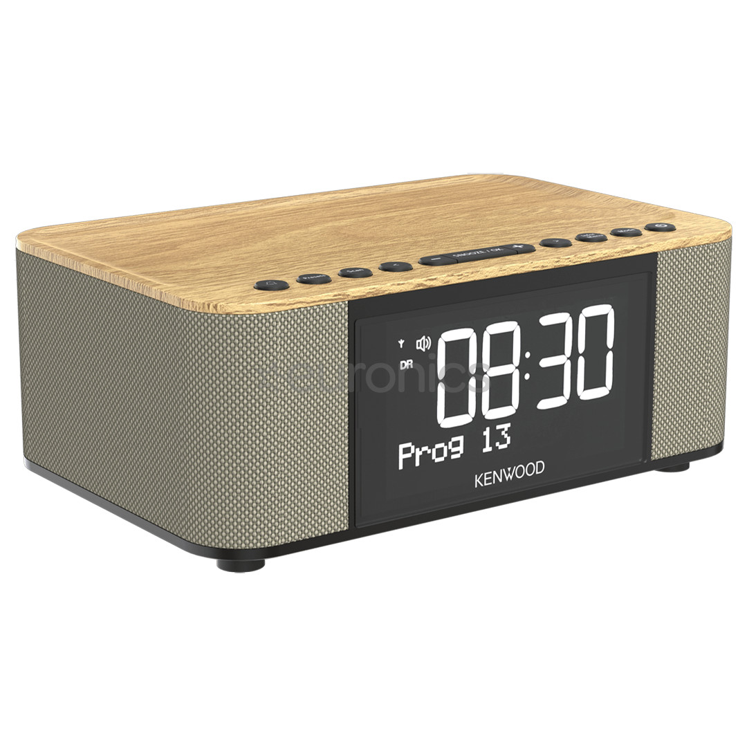 Kenwood Clock Radio CR-ST40DAB, светло-коричневый - Радиочасы
