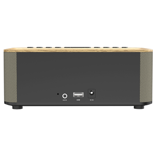 Kenwood Clock Radio CR-ST40DAB, helepruun - Kellraadio