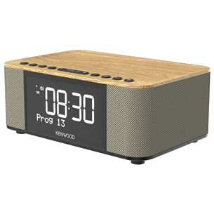 Kenwood Clock Radio CR-ST40DAB, светло-коричневый - Радиочасы